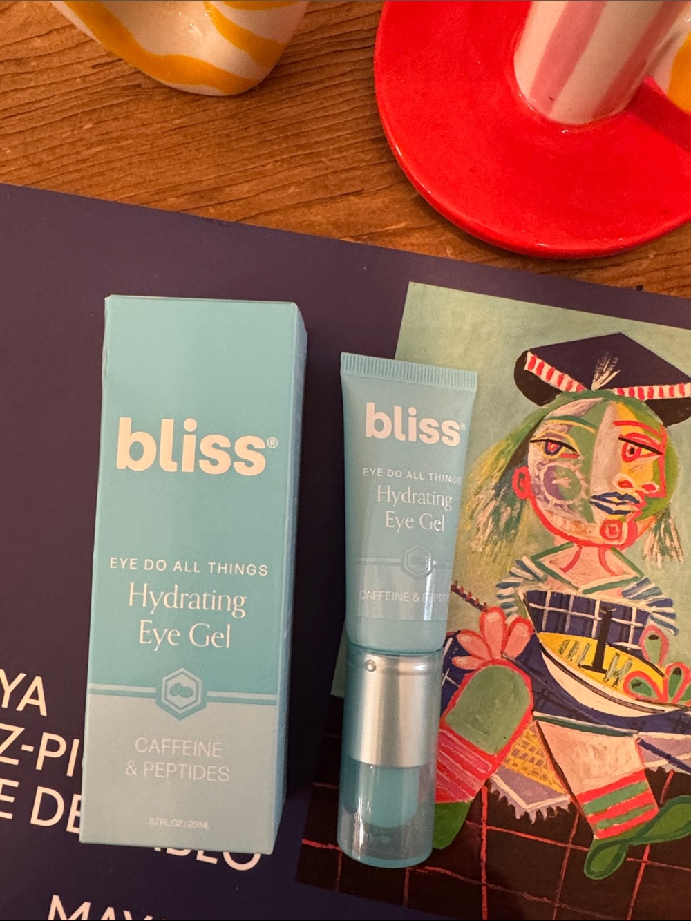 Bliss Hydrating Eye Gel - Light Blue Tube